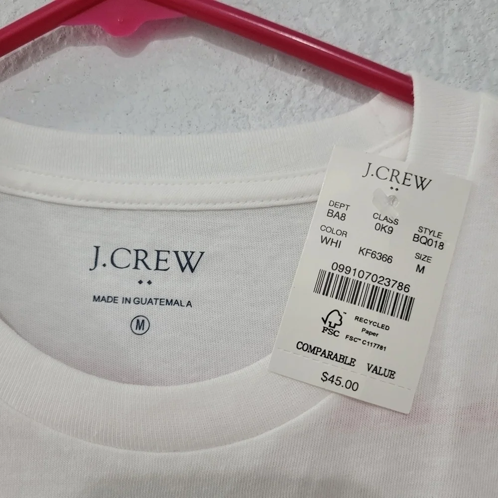 J Crew Cape Cod Sailing Sailboat Tee BQ018 SZ M NWT